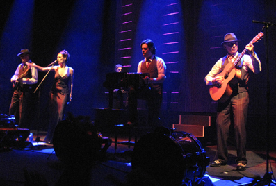 « Gotan Project » aux Arènes de l'Agora d'Evrry